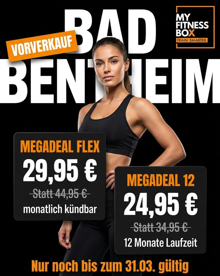 Anzeige für My Fitnessbox auf Instagram
