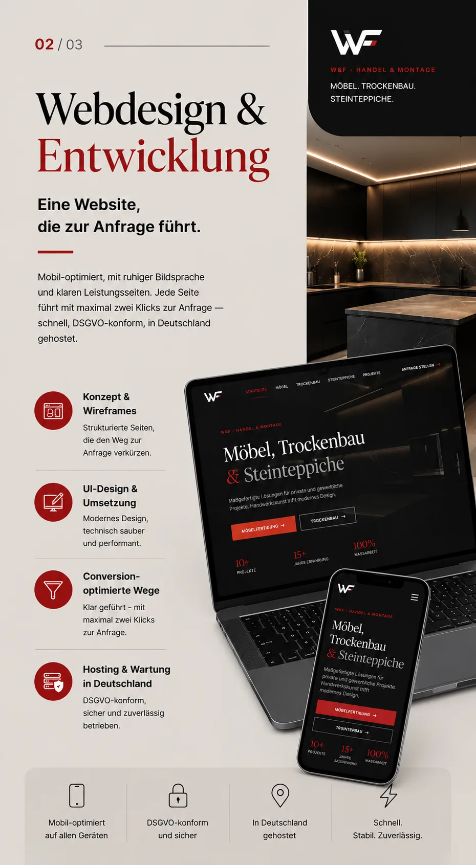 Webdesign Dorsten: Websites ab 1.499 Euro